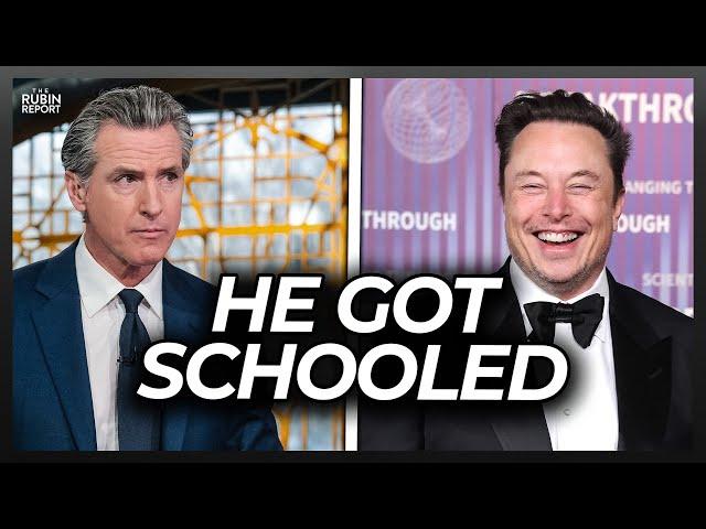 Gavin Newsom Humiliated as Elon Musk Responds to His Threat