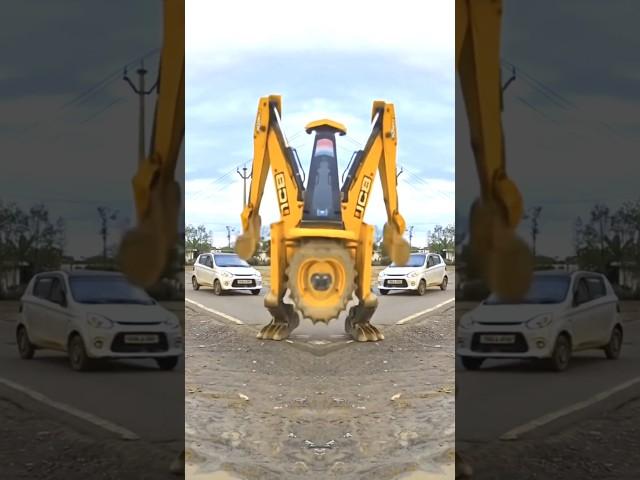 Jcb Backhoe Loader 4x4 #sujal13 #jcb #jcbvideo #aivideo #ai #aiediting