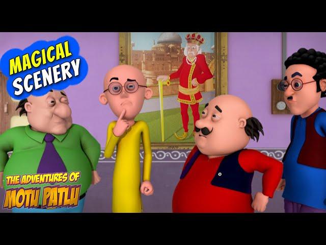 Motu Patlu in English | Kids Animation | Cartoon for Kids | Magical Scenery