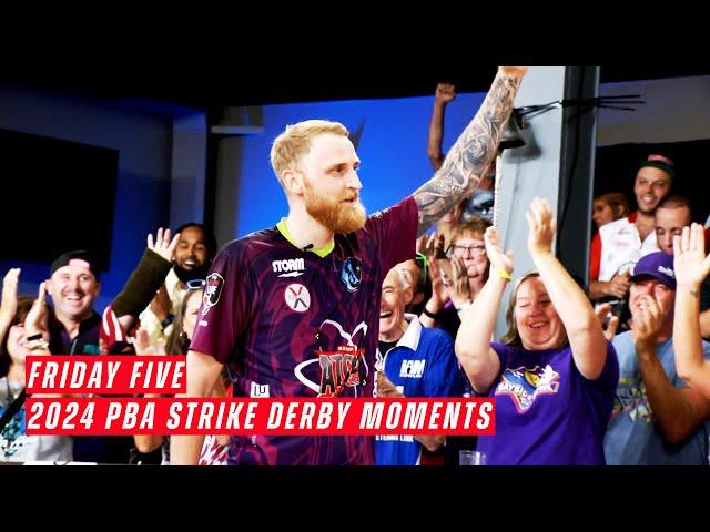 Friday Five - 2024 PBA Elite League Strike Derby Moments