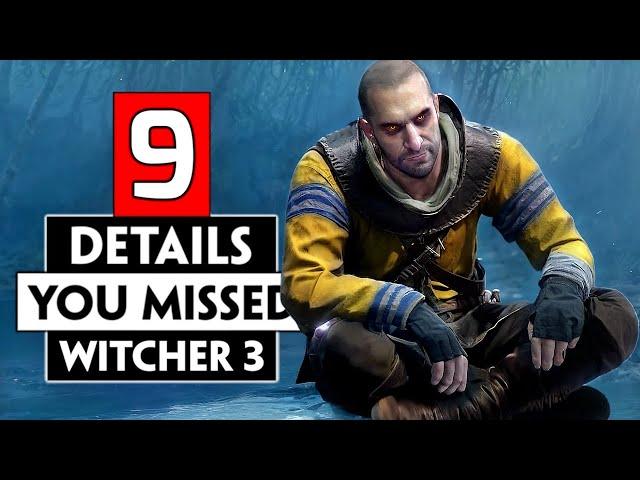 9 Details You Missed after 9 Years of the Witcher 3.