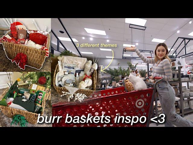 making the *ultimate* BURR baskets for my friends  | XMAS shopping + decorating