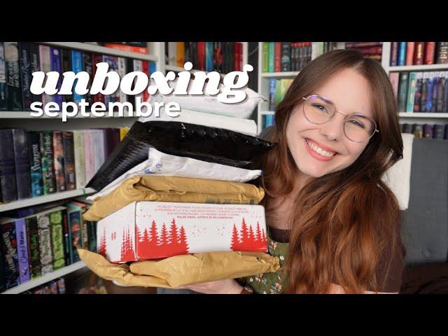 UNBOXING SEPTEMBRE : Mes Réceptions de la RENTRÉE LITTÉRAIRE !