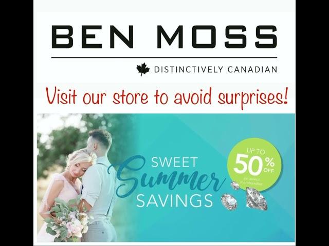 Try, love and own, no surprises!! Ben Moss Jewellers Regina