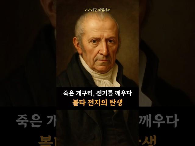 죽은 개구리, 전기를 깨우다 – 볼타 전지의 탄생 [천재의 이면]