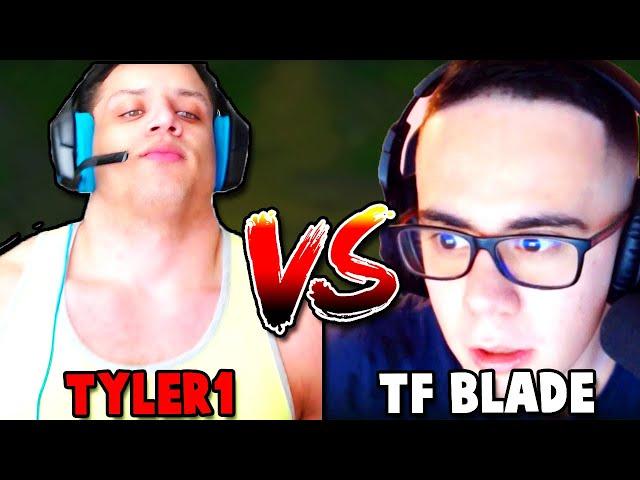 Tyler1 Faces TF Blade and gets Tilted and rages