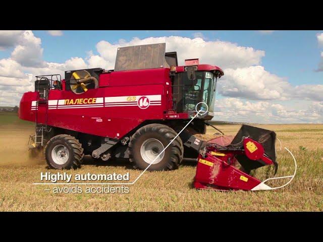 Gomselmash innovative new harvesters combine power with technology