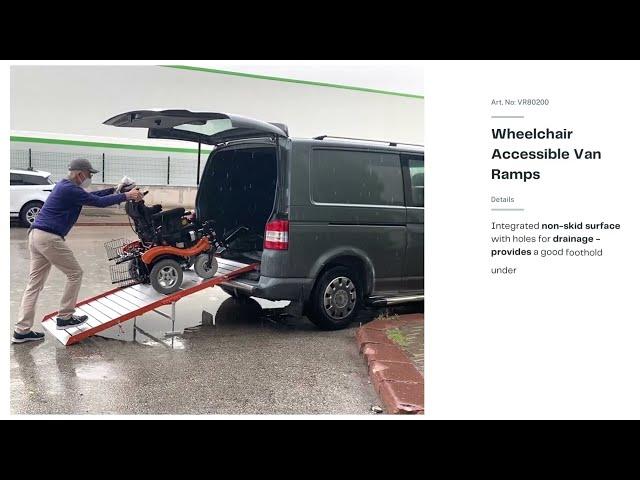 Wheelchair Accessible Van Ramp _ VW Transporter