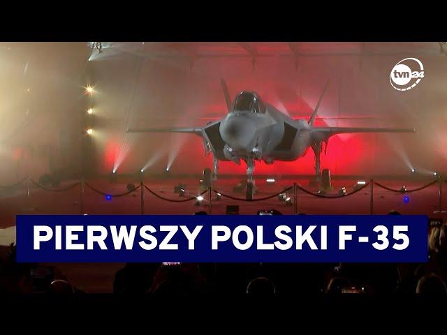 Prezentacja pierwszego polskiego myśliwca F-35