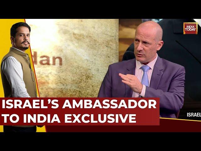 Reuven Azar, Israeli Ambassador To India, Exclusive With Shiv Aroor | Iran-Israel War | India Today