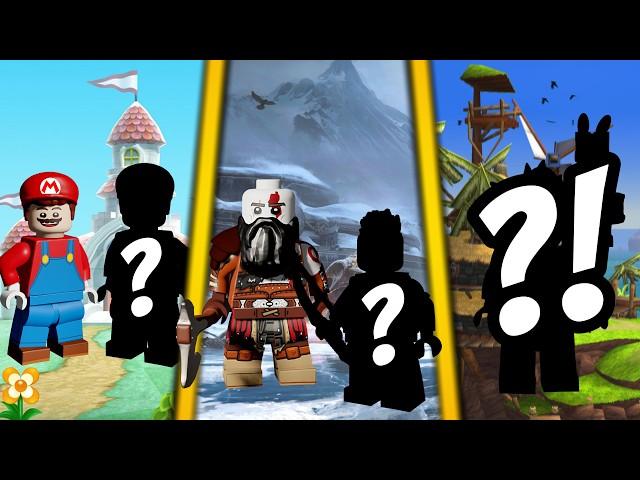 I made DYNAMIC DUOS from Videogames into Lego Minifigures