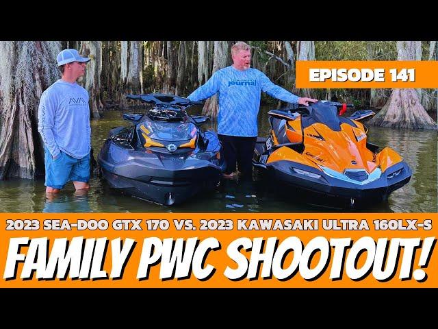 2023 Sea-Doo GTX 170 vs. 2023 Kawasaki Ultra 160LX-S: The Watercraft Journal, Ep. 141