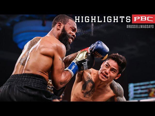 Gary Russell Jr. vs Mark Magsayo HIGHLIGHTS: January 22, 2022 | PBC on SHOWTIME