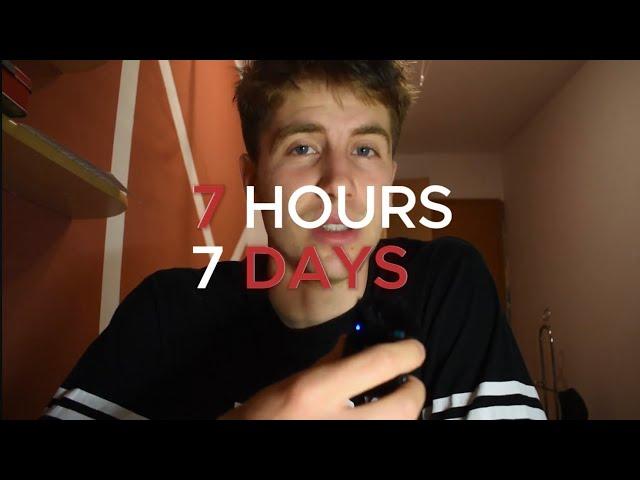 7 DAYS 7 HOURS STUDYING CHALLENGE