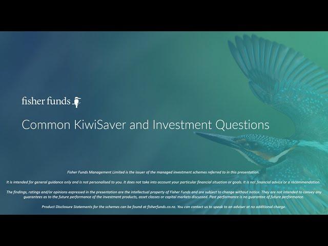 Smart Investors: Common KiwiSaver and Investment Questions