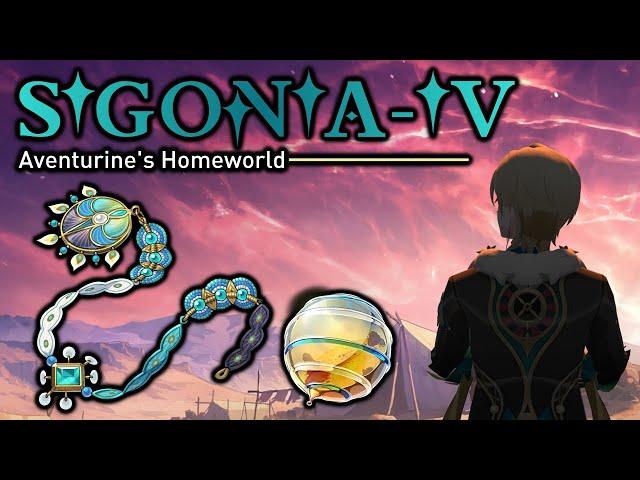 The Wastes of Sigonia-IV - Aventurine's Homeworld (Honkai: Star Rail Lore)