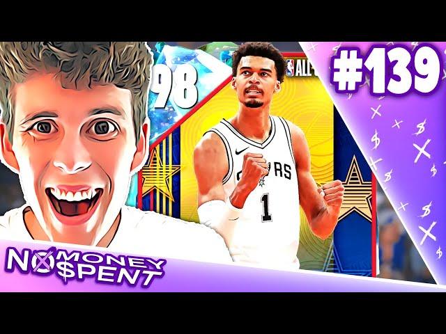 NO MONEY SPENT SERIES #139 - IT'S STILL WEMBY'S WORLD IN NBA 2K25 MyTEAM