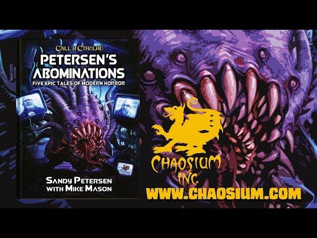 Game Geeks RPG #308 Petersen's Abominations for Call of Cthulhu