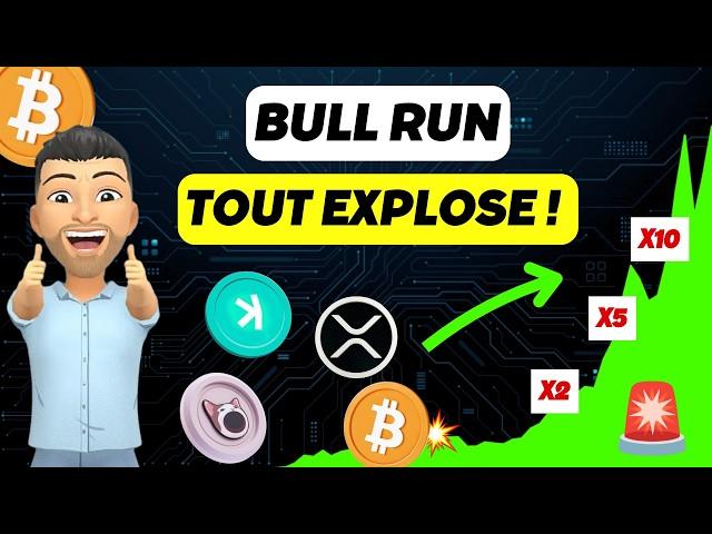  BITCOIN : SIGNAL TRÈS BULLISH EN APPROCHE  + DÉCOLLAGE DES ALTCOINS  (Le Bull Run Est Là ?)