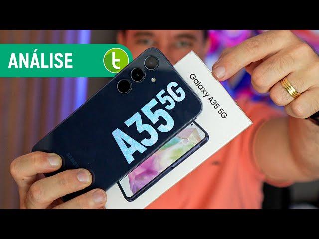 GALAXY A35 5G: MELHOR CUSTO-BENEFÍCIO em INTERMEDIÁRIO SAMSUNG de 2024? | Análise / Review