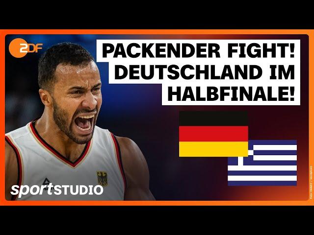 Deutschland – Griechenland Basketball Highlights | Olympia Paris 2024 | sportstudio