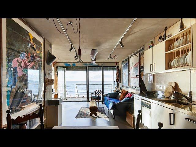 For Sale: An Art Collector’s Concrete Coastal Home