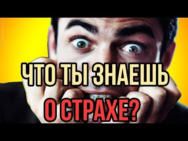ЧТО ТАКОЕ СТРАХ?Психология СТРАХА.