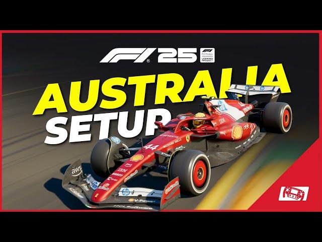 F1 25 Australia Car Setup: Full Setup Guide