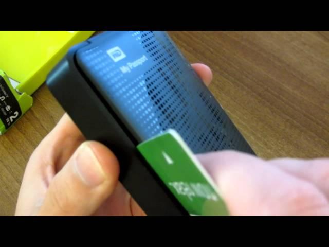 How to dismantle a Western Digital My Passport external USB 3.0 hard drive