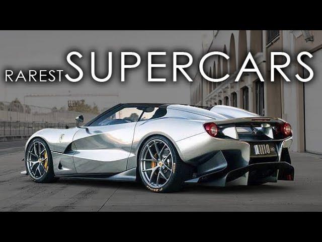 Top 20 ULTRA-RARE SUPERCARS Ever Made