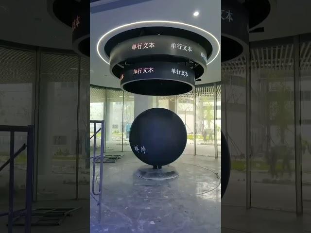 Round led display screen and spherical led video wall #ledscreen #leddisplay