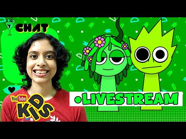 Vineria and Owackx LIVESTREAMS their WEIRD SPRUNKI PLAYHOUSE AND FOOD!
