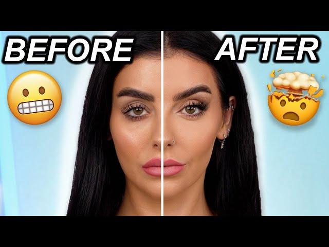 EASY Makeup Tips to CHANGE YOUR FACE! | steph toms