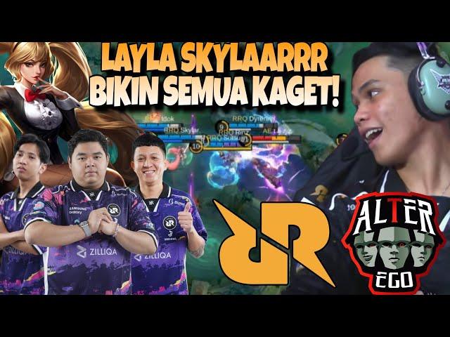 SKYLAR LAYLA ?! META LAYLA BERTEBARAN DIRANKED !! RRQ HOSHI VS ALTER EGO X - ESL SPS MATCH 1