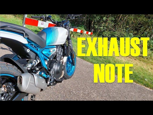 2024 ROYAL ENFIELD GUERRILLA 450 EXHAUST SOUND