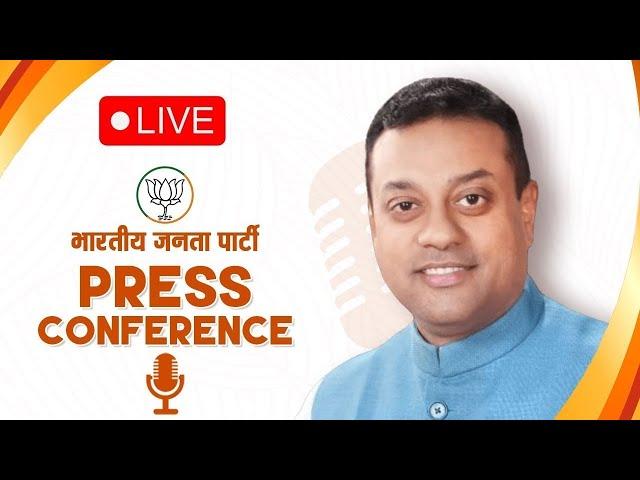 LIVE: BJP National Spokesperson Dr. Sambit Patra addresses press conference at BJP HQ, New Delhi