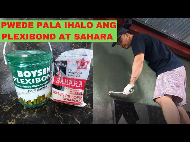 Paano Mag Waterproofing Gamit ang SAHARA at BOYSEN PLEXIBOND