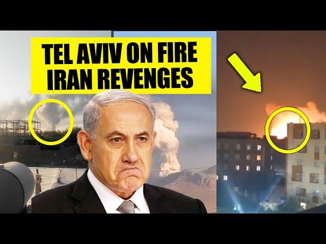 BREAKING: Iran Fires 800 Missiles at Tel Aviv in Furious Retaliation for Israeli Massacre in Tehran!
