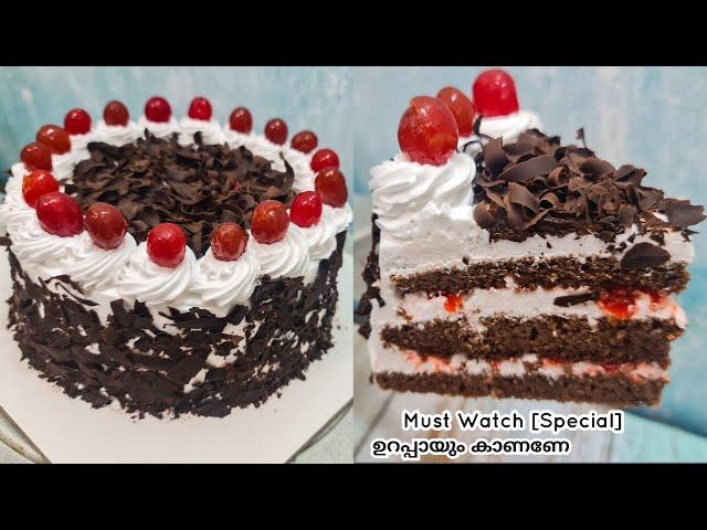 Homemade black forest cake  everyone will ask you for the recipe!