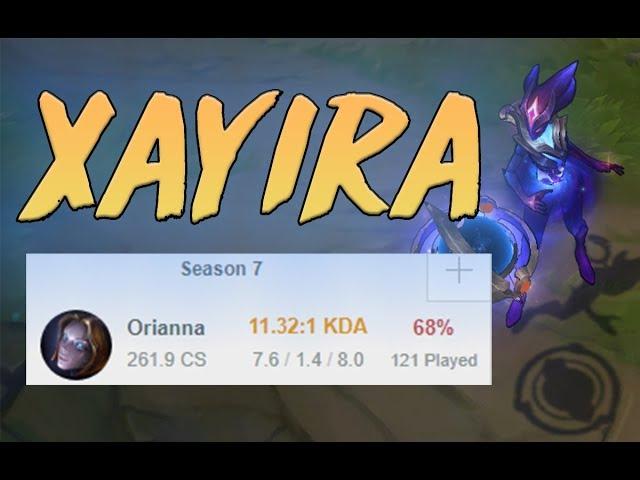 Rank 1 EUNE - XAYIRA | The perfect player? 11 KDA and 68% WR