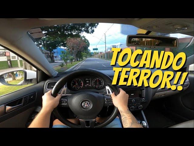 TOCANDO O TERROR DE JETTA TSI STAGE 2  SÓ PIPOCO MONSTRO!!