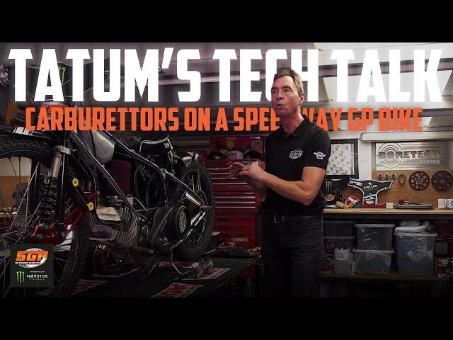 How carburettors work on a Speedway GP bike! | Tatum's Tech Talk | FIM Speedway Grand Prix