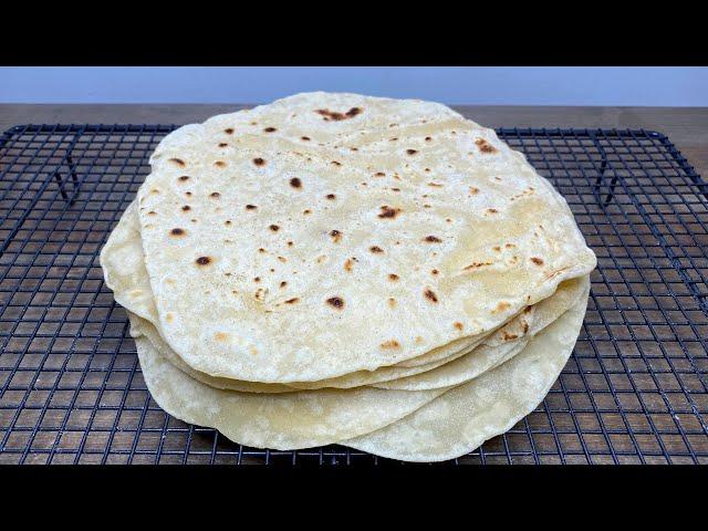 Homemade Tortillas | How To Make Easy Recipe