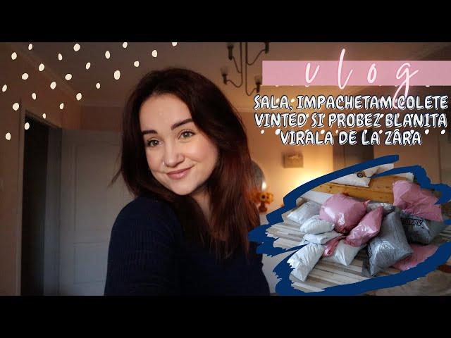 Vlog: Sala | Impachetam colete Vinted | Try-on blanita virala Zara | imi schimb telefonul?