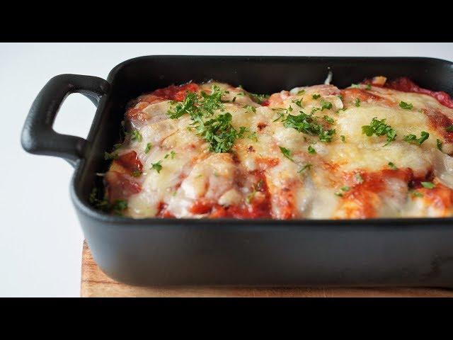 Aubergine Parmigiana, Parmigiana di zucchini (Low Carb, KETO, LCHF Recipes)