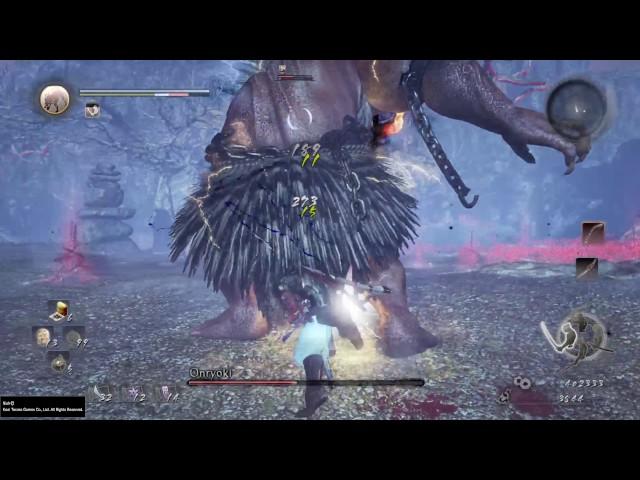 Nioh - Greater Demon Hunting Mission - Easy Kill