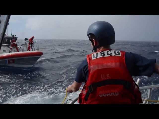 CG Station Honolulu heavy weather training