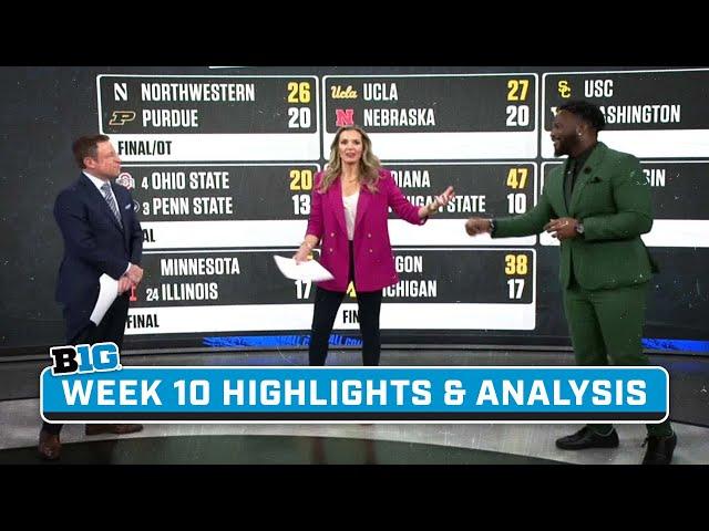 Ohio State Gets the BIG WIN at Penn State | Indiana, Oregon Stay UNBEATEN | B1G Final Drive