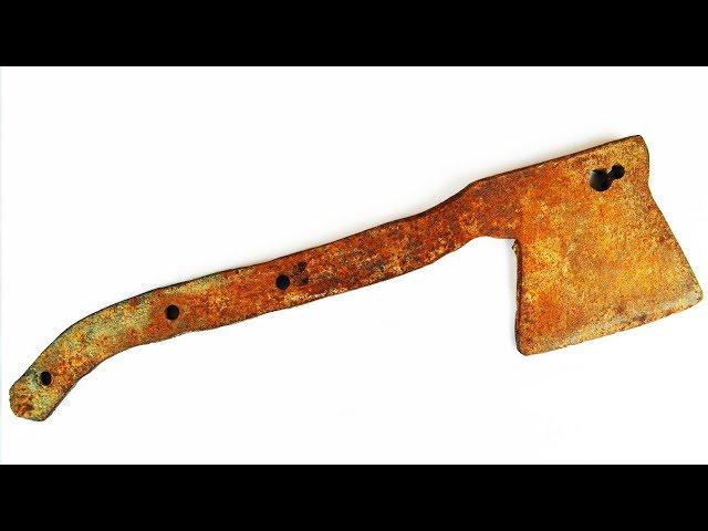 Old Rusty Axe Restoration