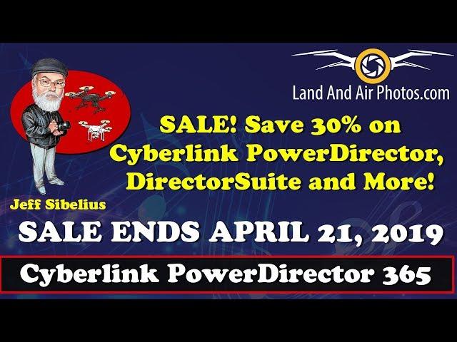 SALE OVER! - Cyberlink Cuts 30% on PowerDirector 365, DirectorSuite 365, PhotoDirector